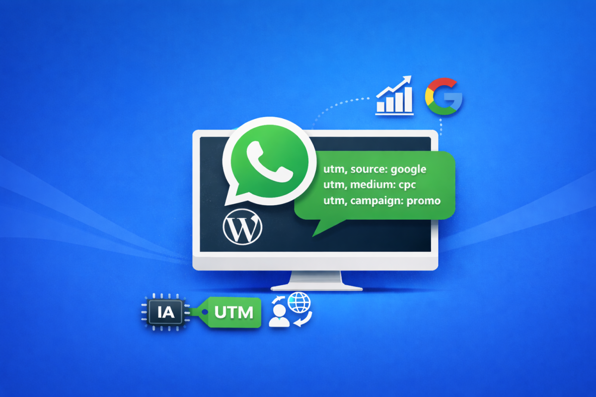 Rastreador de origen de leads en whatsapp para WordPress